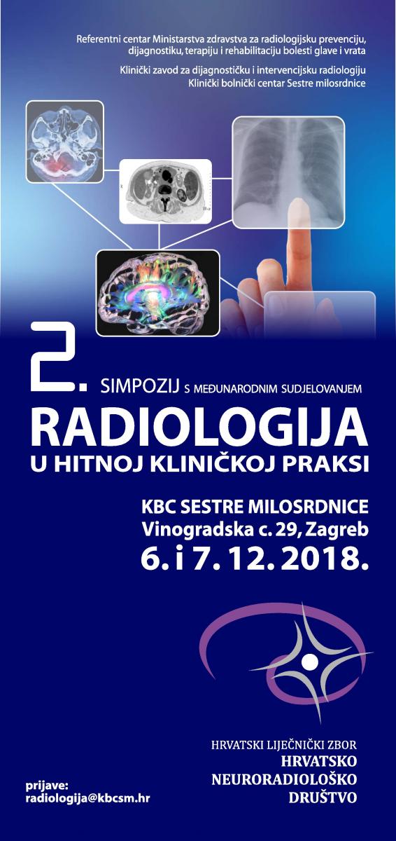 2. Simpozij s međunarodnim sudjelovanjem Radiologija u hitnoj kliničkoj praksi